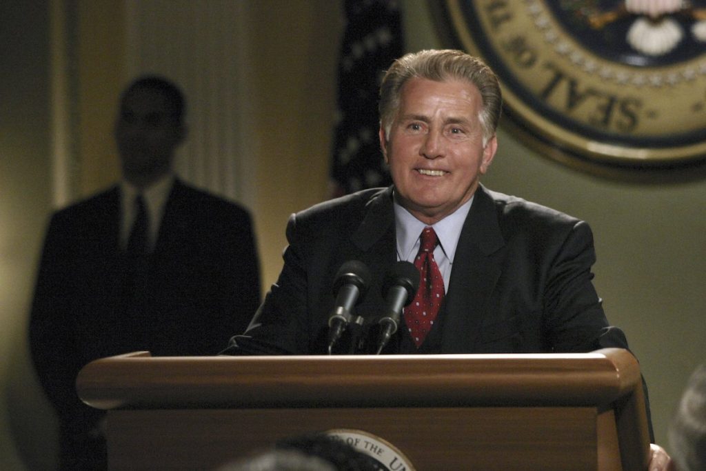 Martin Sheen dans «l'aile ouest».