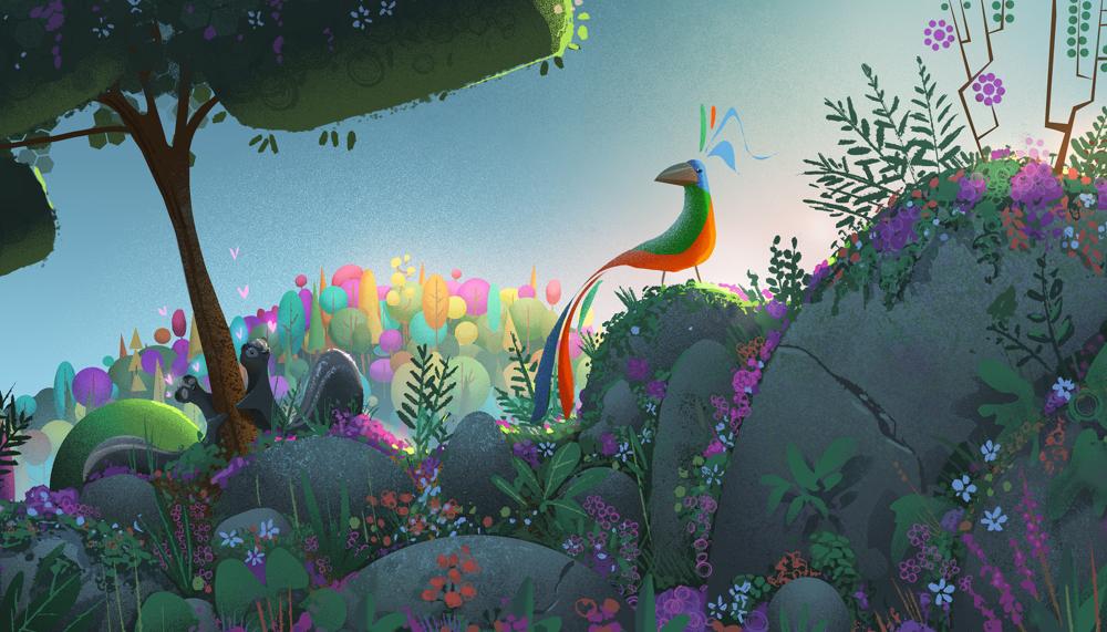 Crow: The Legend art conceptuel de The Art of Baobab (avec la permission des Baobab Studios)