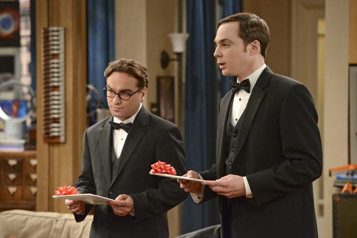 Johnny Galecki comme Leonard Hofstadter et Jim Parsons comme Sheldon Cooper