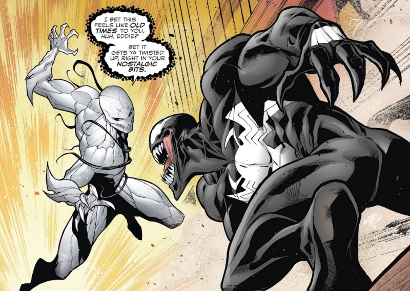Poison Spider-Man contre Venom dans Venomized