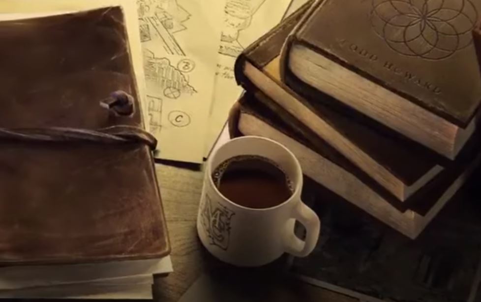 Tasse à café dans le jeu Indiana Jones de Bethesda