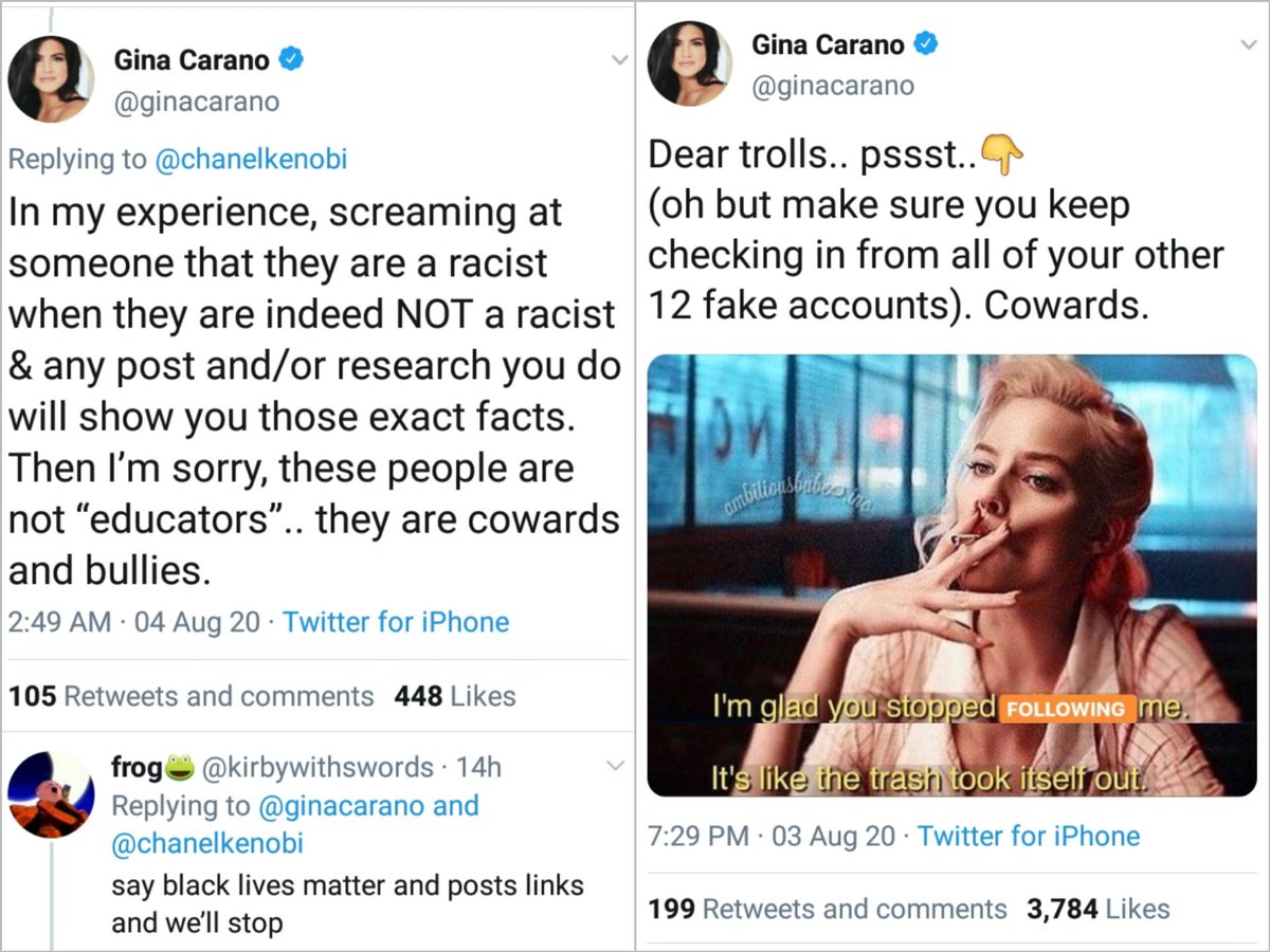 Gina Carano sort de la distribution mandalorienne: tous les détails