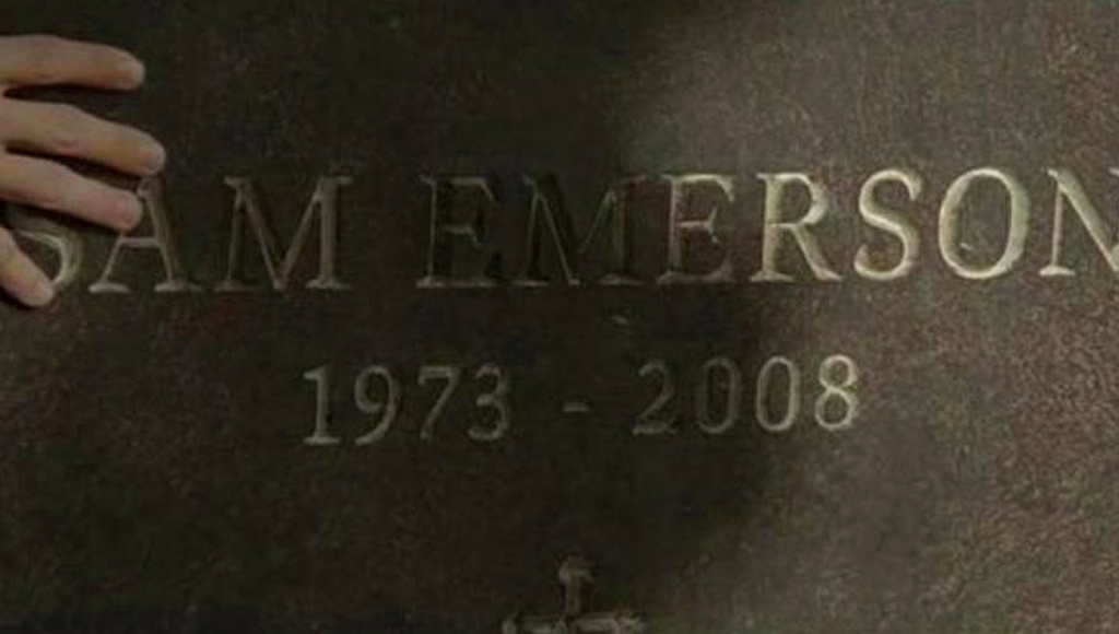 La pierre tombale de Sam Emerson dans Lost Boys: The Thirst (2010)