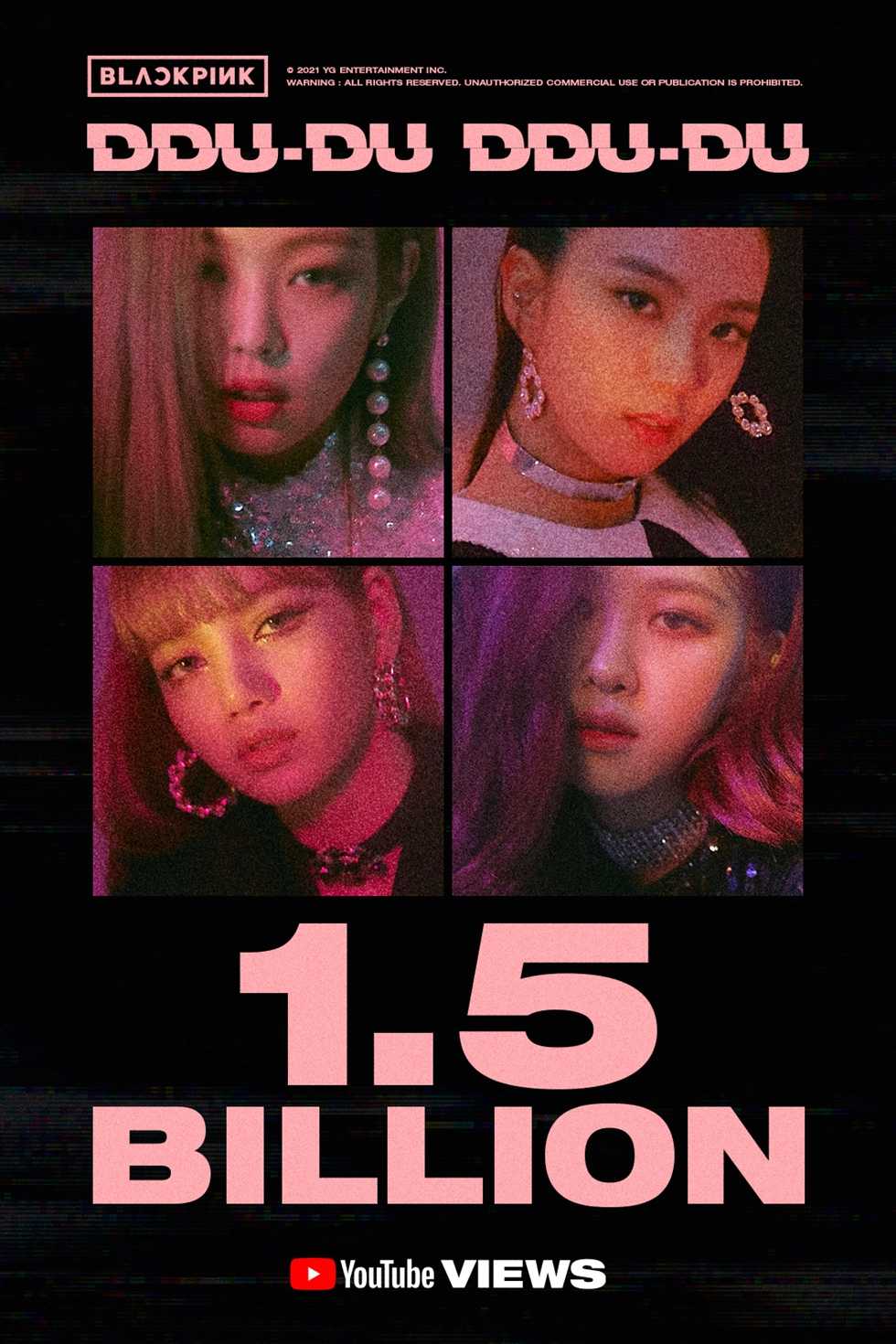 `` Ddu-du Ddu-du '' de BLACKPINK dépasse 1,5 milliard de vues sur YouTube, établissant un nouveau record pour le groupe K-pop