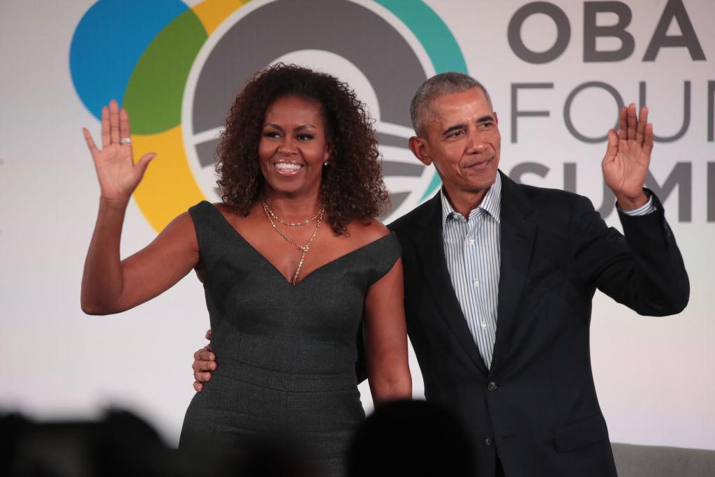 Michelle Obama et Barack Obama