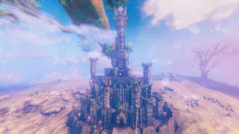 Le joueur de Valheim fait la tour de Sauron et c'est énorme