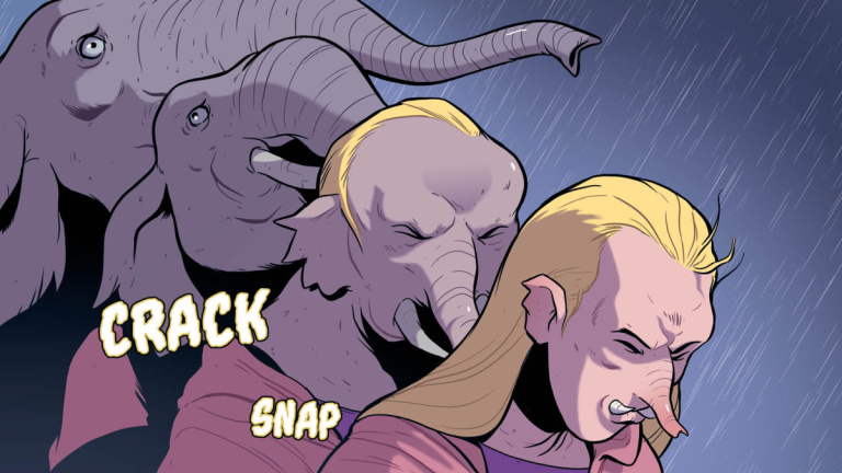 Premier coup d'œil au roman graphique Animorphs