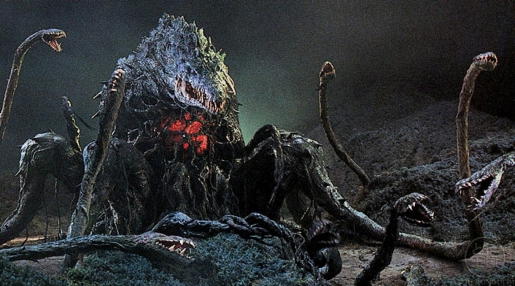 Biollante prêt à combattre Godzilla