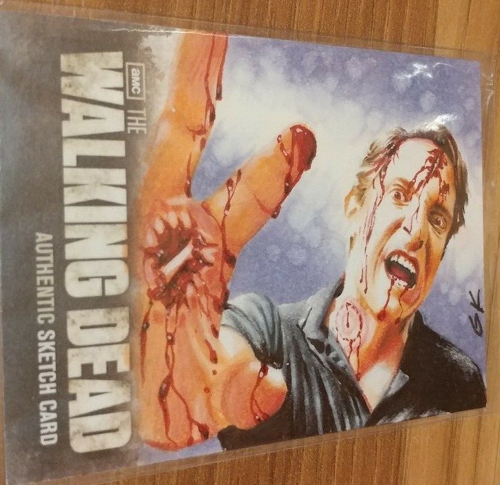 Cartes à collectionner The Walking Dead - Zombie Sketch