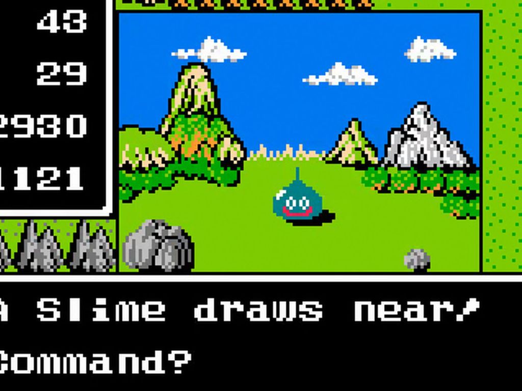 Jeu Dragon Warrior NES
