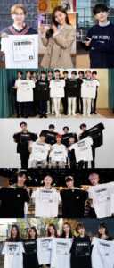 31 stars de la K-pop lancent `` Kstars 4 Climate '' le jour de la Terre