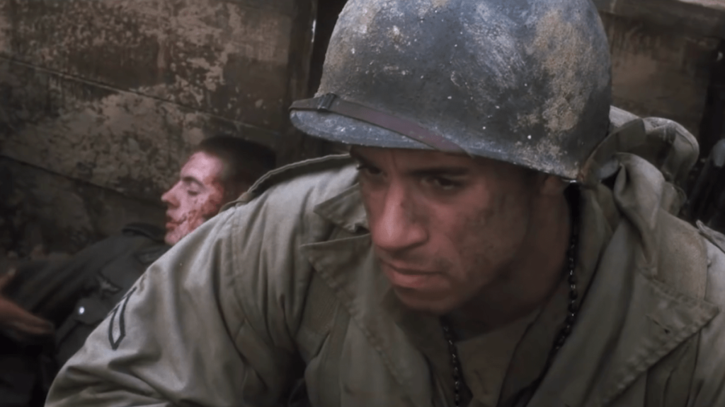 Vin Diesel comme Caparzo dans Saving Private Ryan