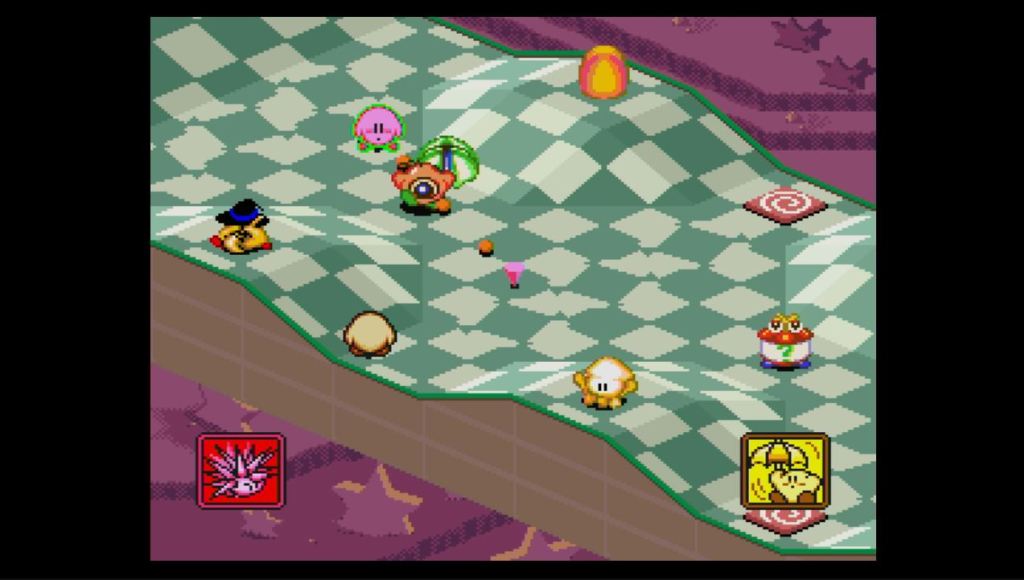 Jeu de Kirby's Dream Course SNES