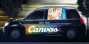 "One Piece" décore 100 taxis avec des panneaux célèbres.