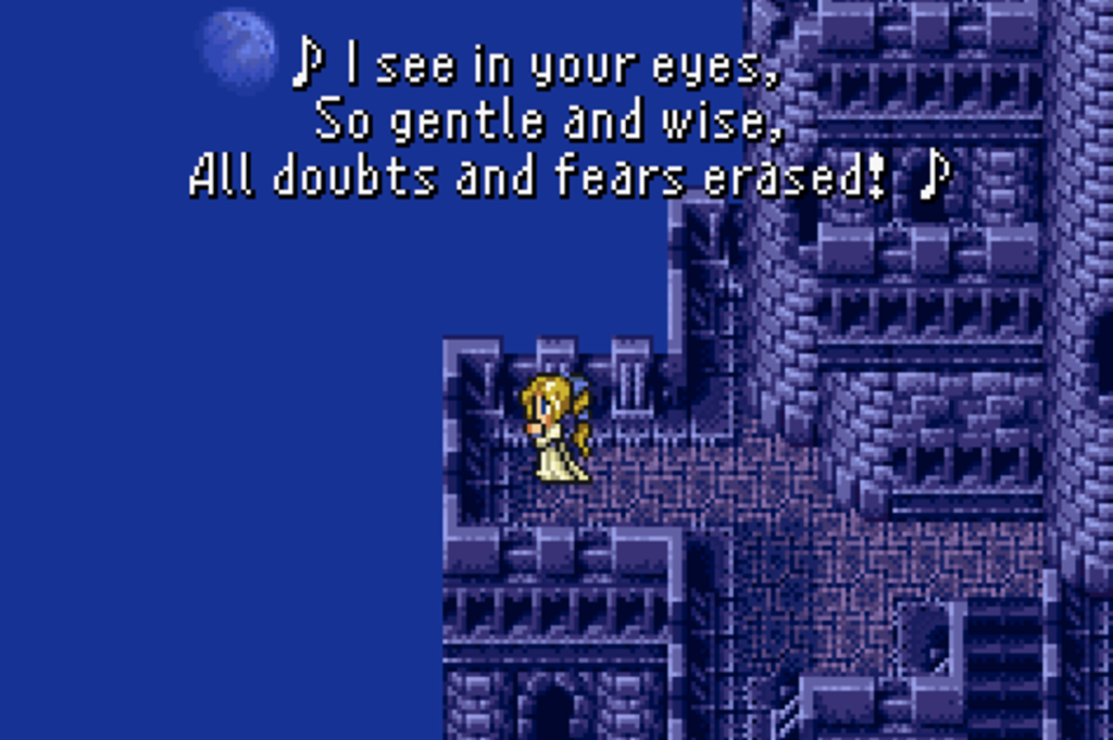 Scène d'opéra Final Fantasy 6