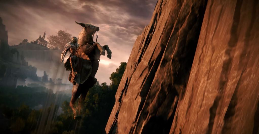Elden Ring remorque cheval volant