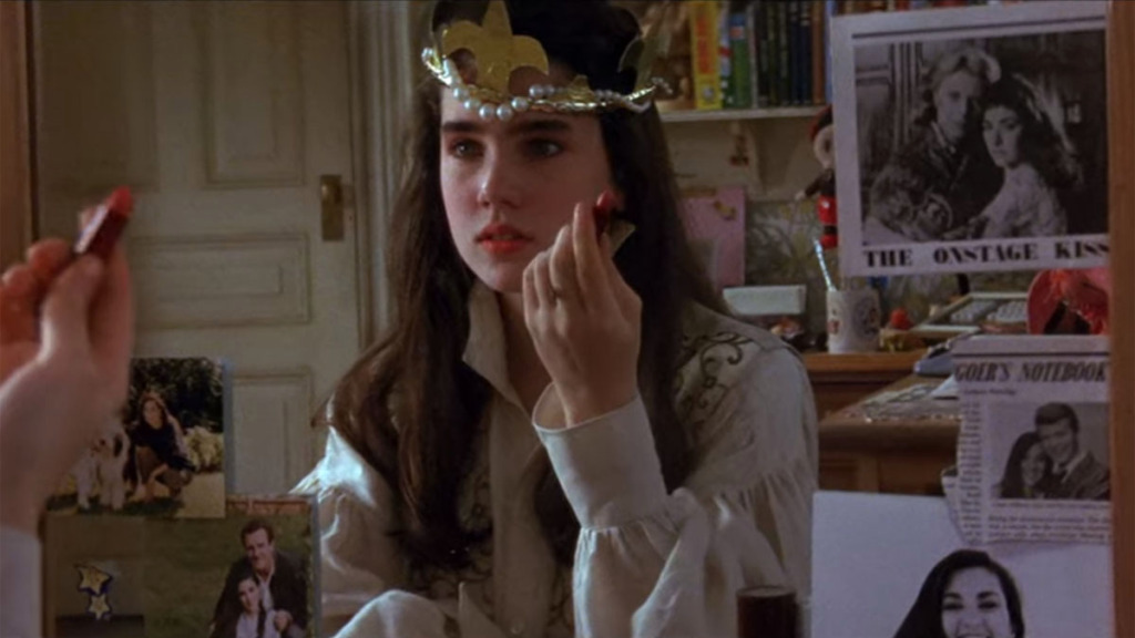 Jennifer Connelly dans Labyrinth (1986) Capture d'écran du miroir de Sarah