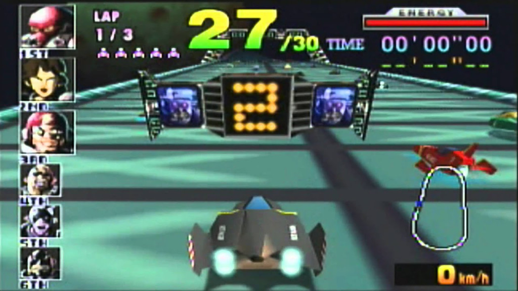 Ligne de départ F-Zero X N64