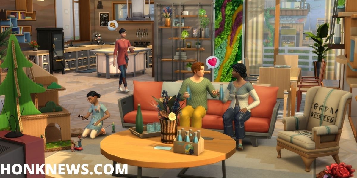 Les Sims 4 : Le jeu vidéo de l'époque.