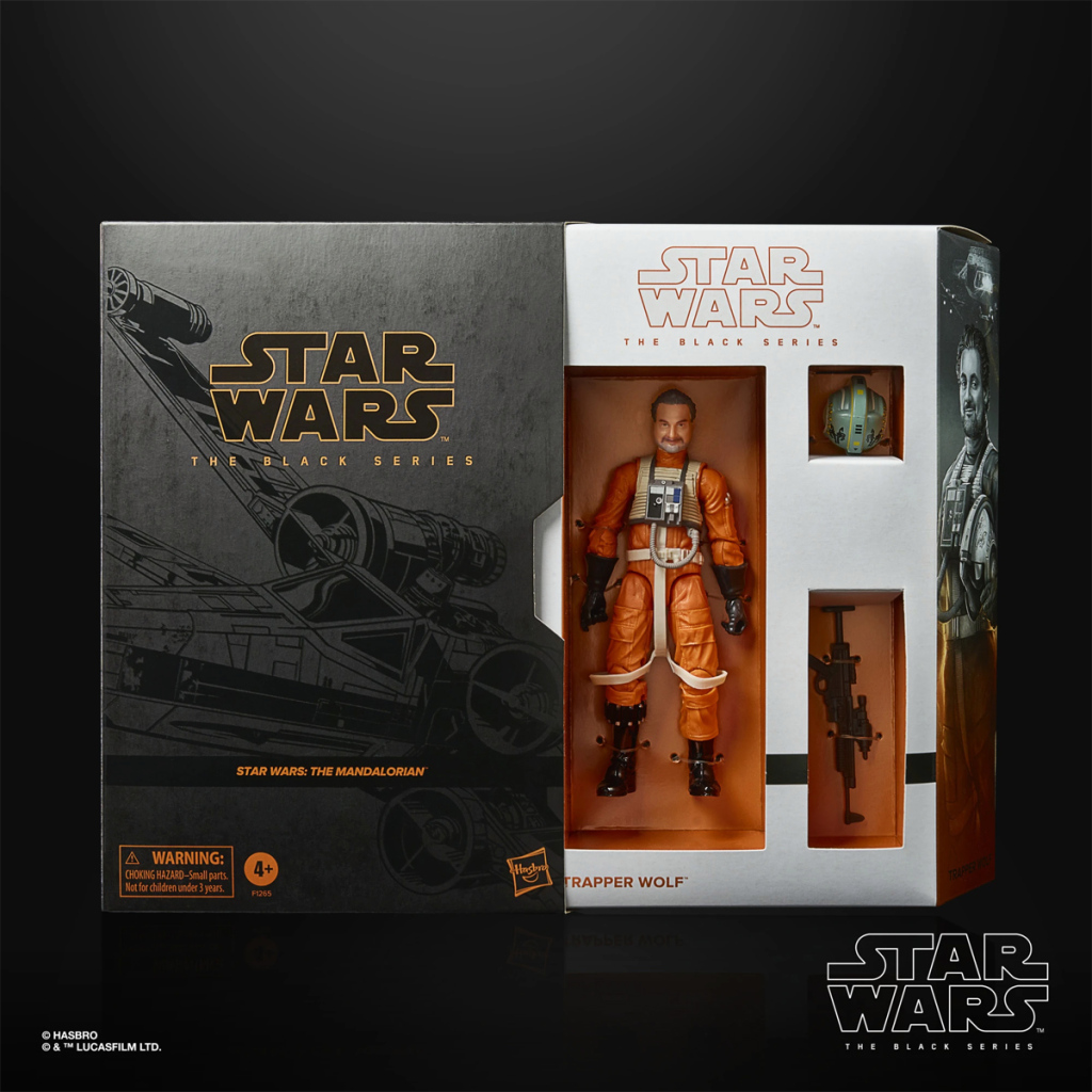 Emballage de figurines Star Wars: The Black Series Trapper Wolf (Dave Filoni).
