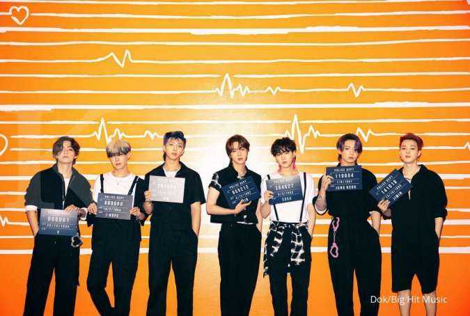 BTS kalahkan Seventeen dan 2PM di peringkat boy group K-Pop terbaik Juli 2021