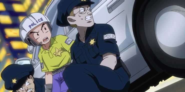 Dragon Ball Super Krillin Policier