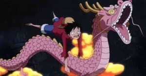 One Piece Momonosuke Dragon
