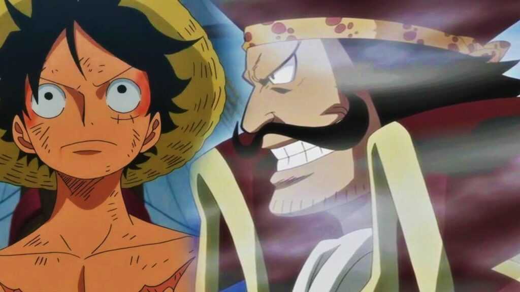 Gold Roger et Luffy