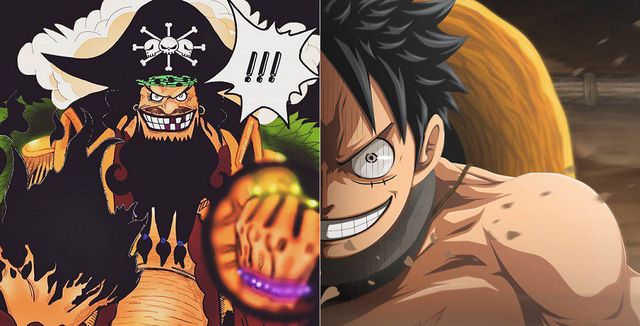 Luffy Contre Barbe Noire