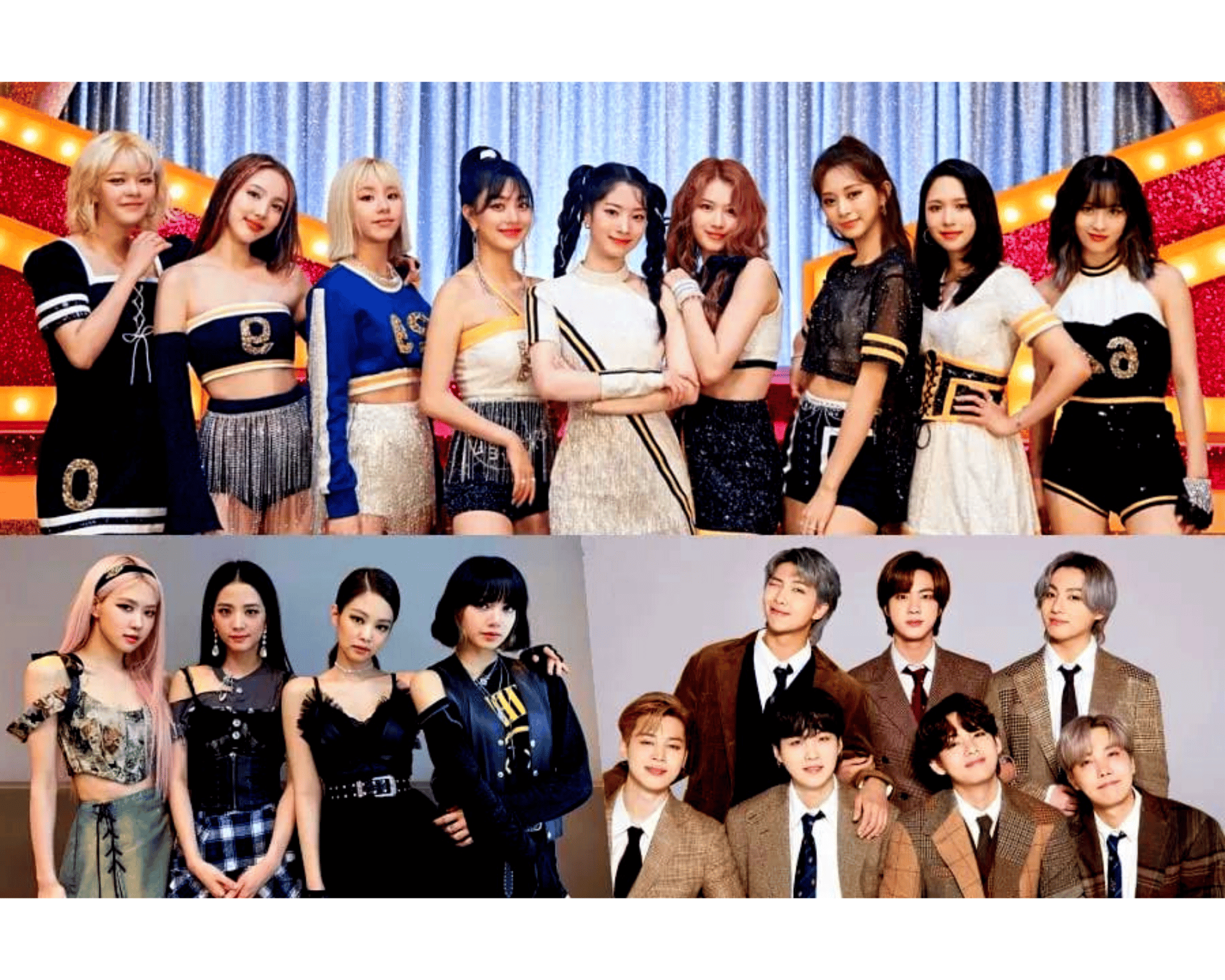 Twice-Blackpink-BTS