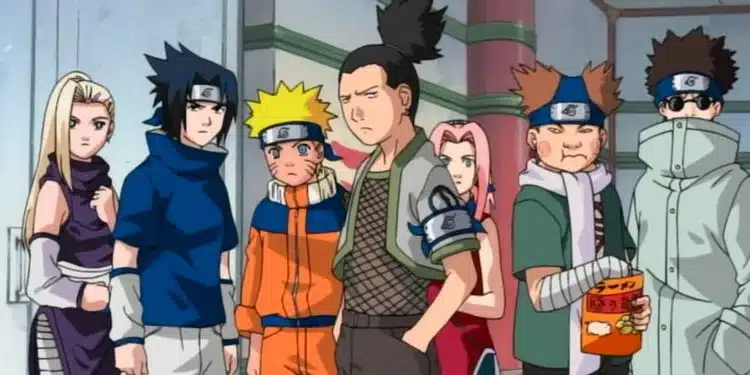 Shikamaru Avec Naruto Avant L' Examen Shunin