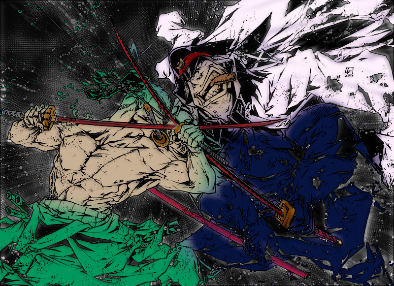 Zoro Vs Shiryu