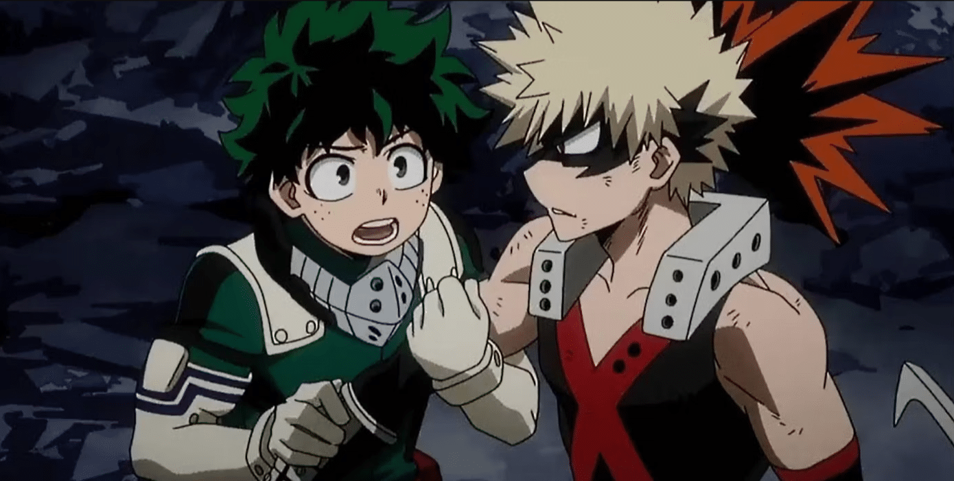 Bakugo et Deku