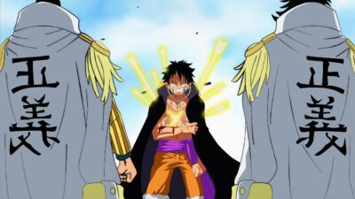 Luffy et les amiraux