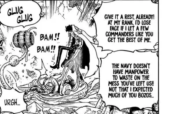 Ryokugyu manga chapitre 1053 One Piece