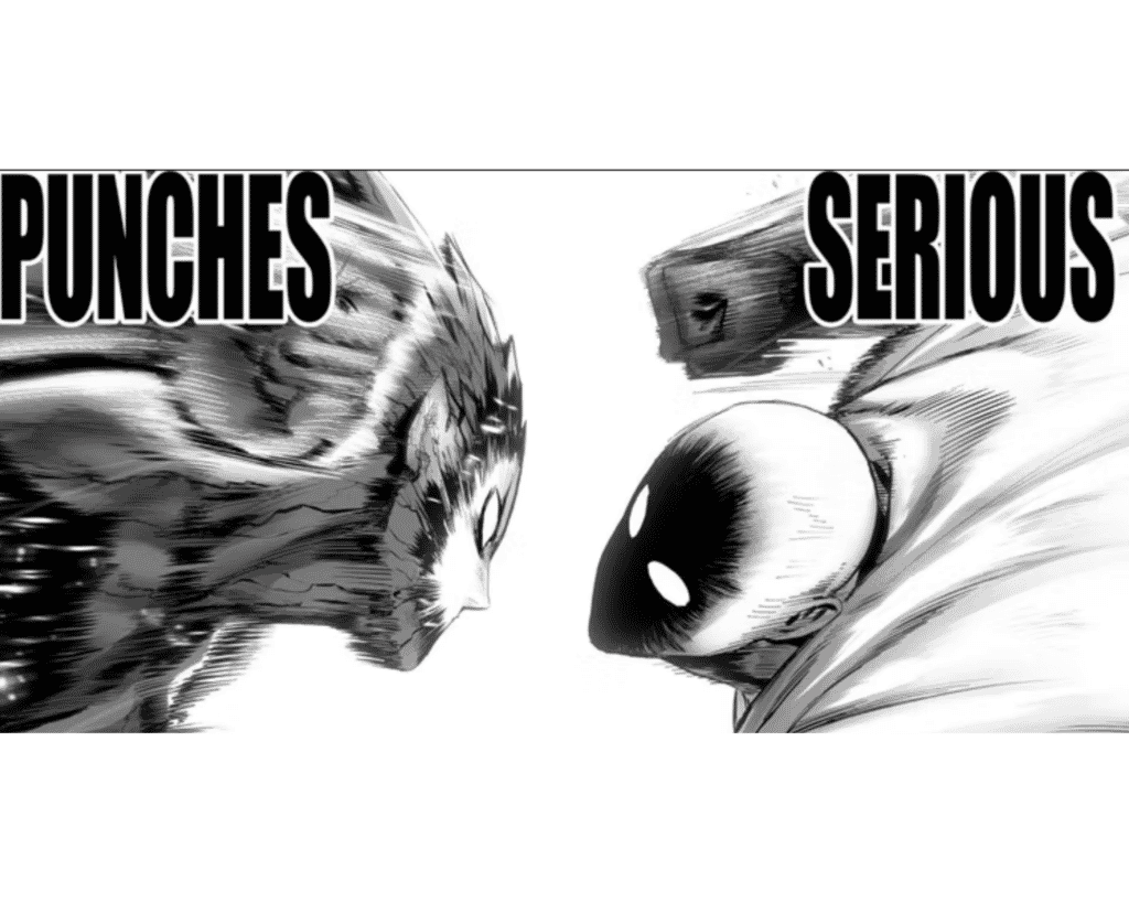 Saitama et garo One Punch Man