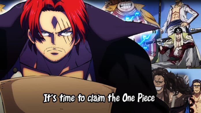 Shanks réclame le one peice