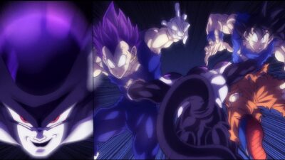 black freezer bat goku et végéta