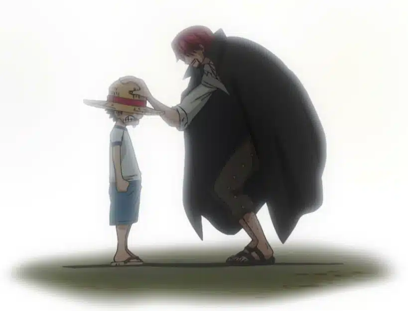 shanks et luffy