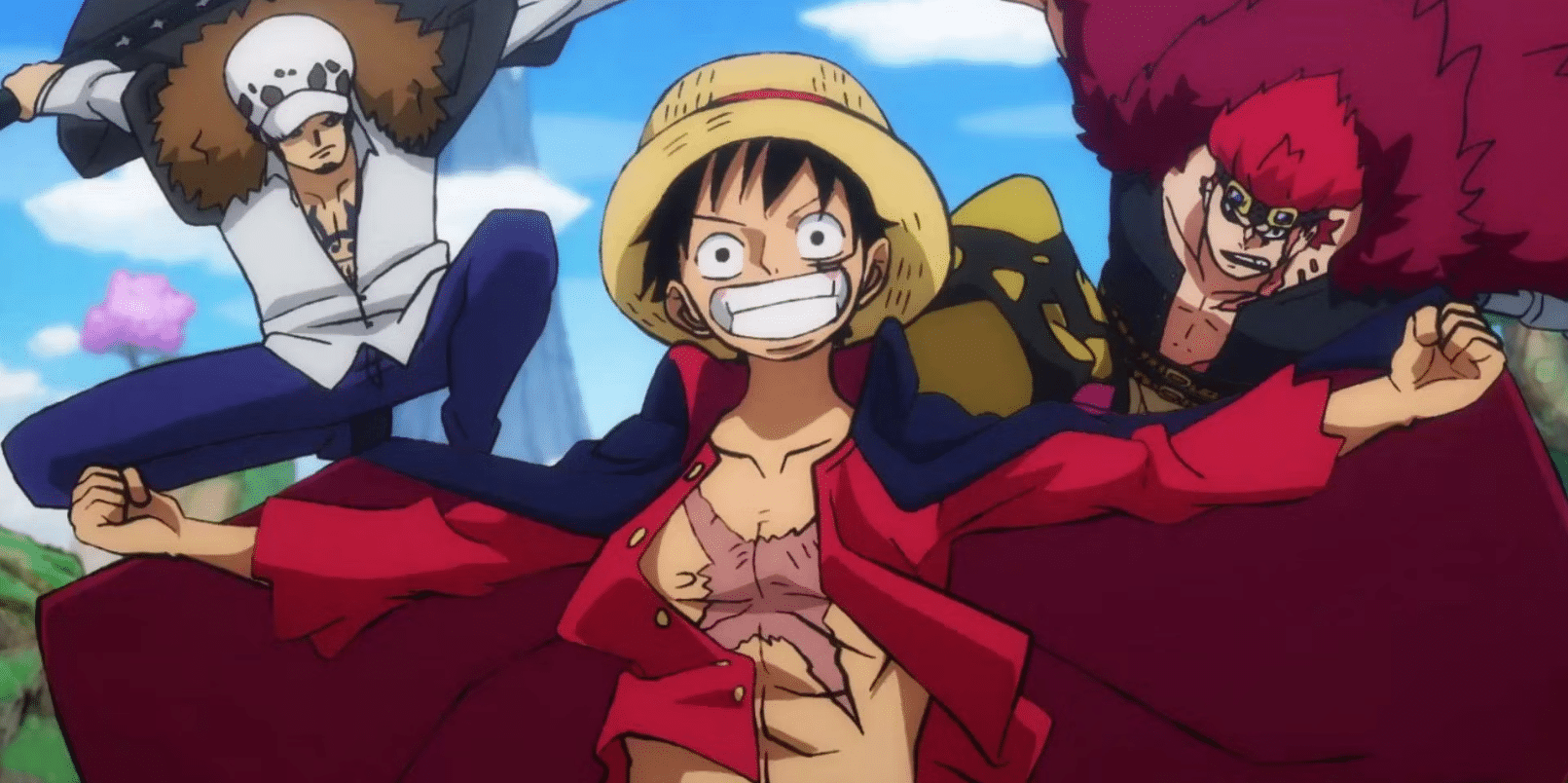 Luffy kid et law