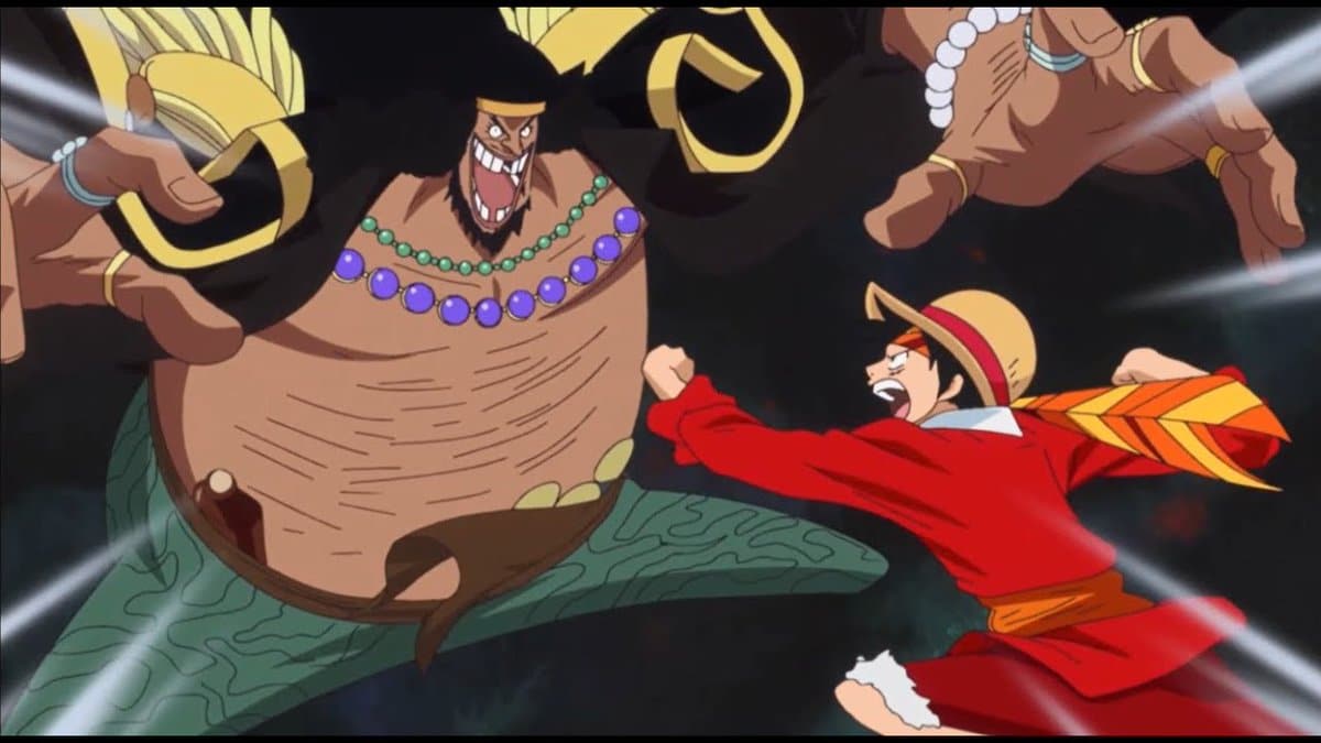 luffy et barbe noire