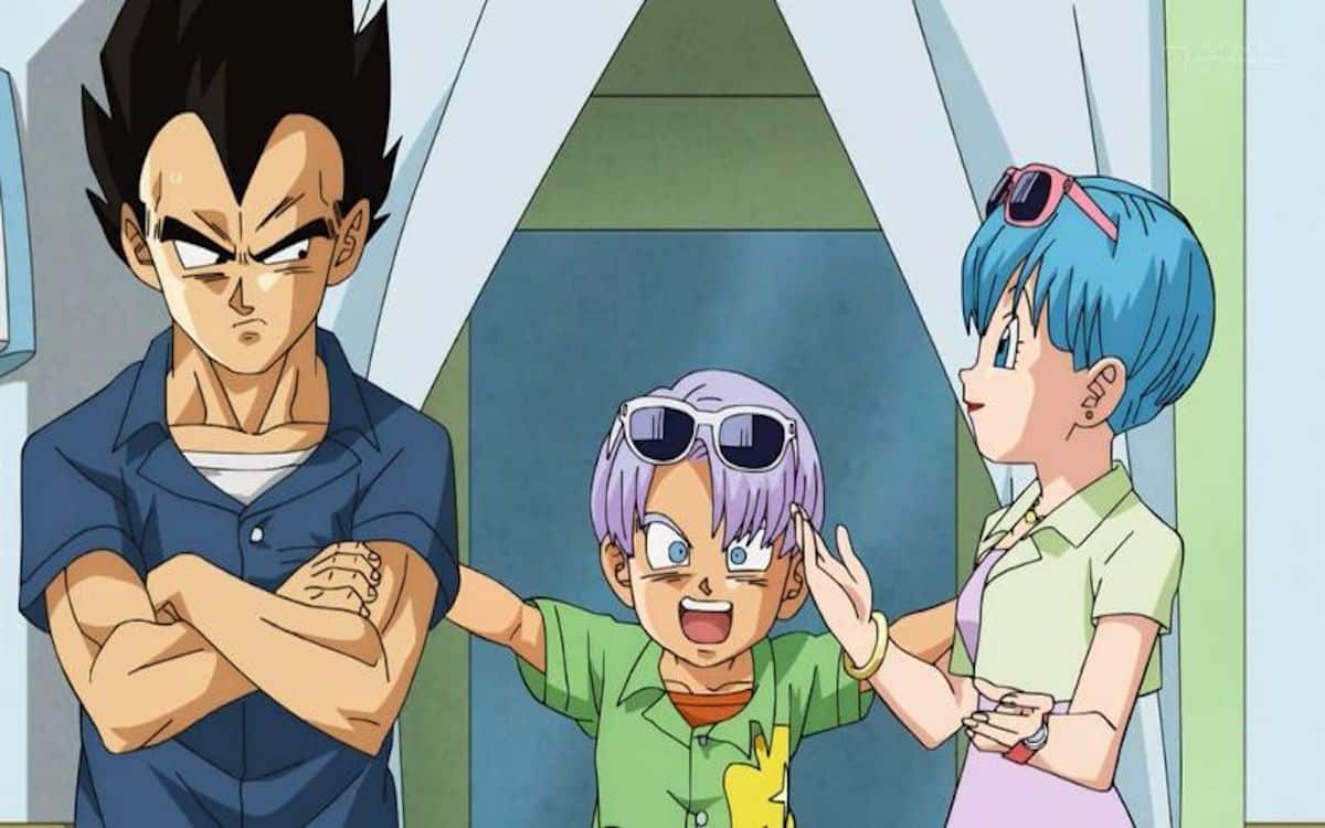 Dragon Ball Super Vegeta famille