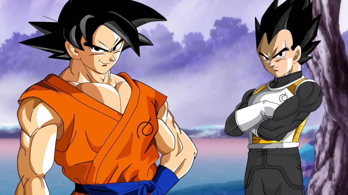 Dragon Ball Super Goku et Vegeta