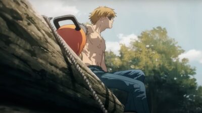 Denji et Pochita Chainsaw Man