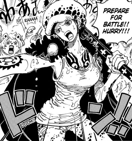 Law en femme one piece