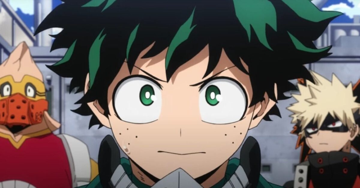 MHA Deku déterminé