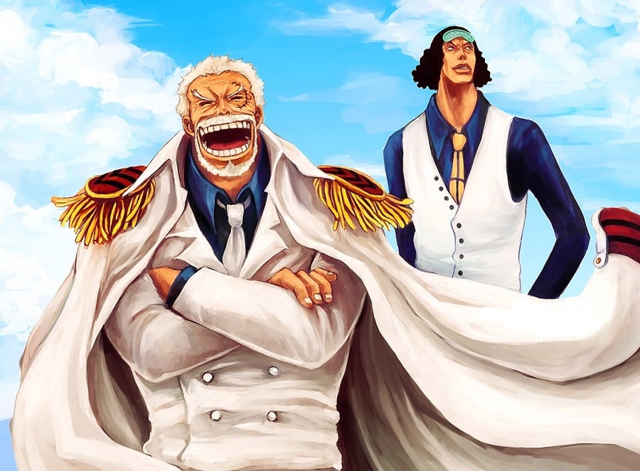 Garp et aokiji