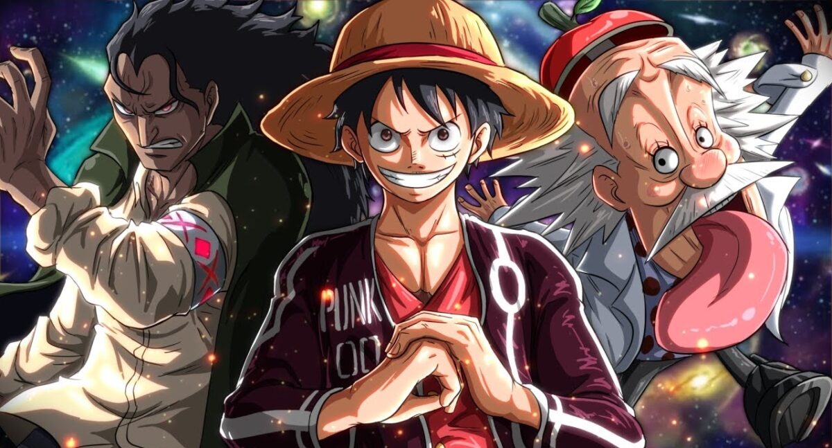 Luffy dragon et vegapunk