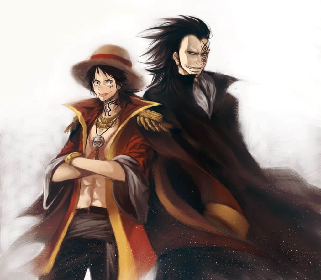 Luffy et dragon