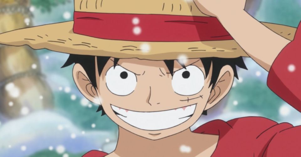 Luffy heureux